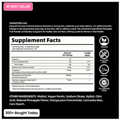 Feminine Balance Gummies